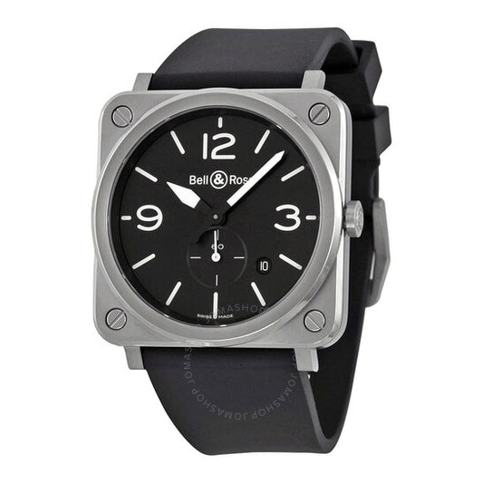 Bell And Ross, Aviation Black Dial Men's Watch BLR