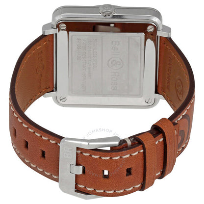 ساعة بيل آند روس، ساعة رجالية أوتوماتيكية بمينا أسود من أشعة الشمس للطيران