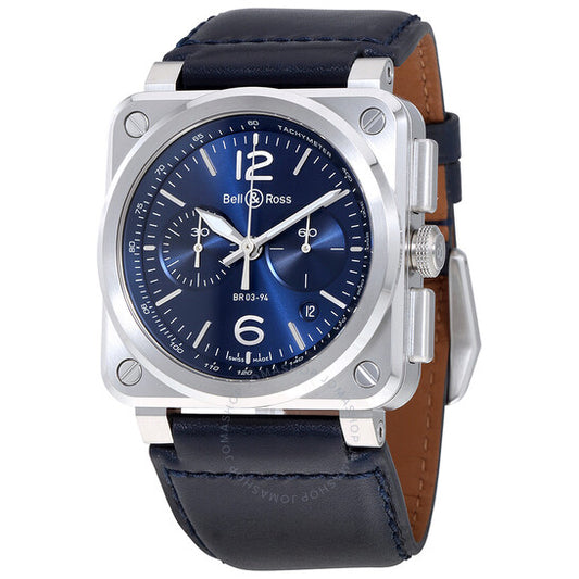 Bell And Ross, Aviation Automatic Blue Dial Men's Watch
