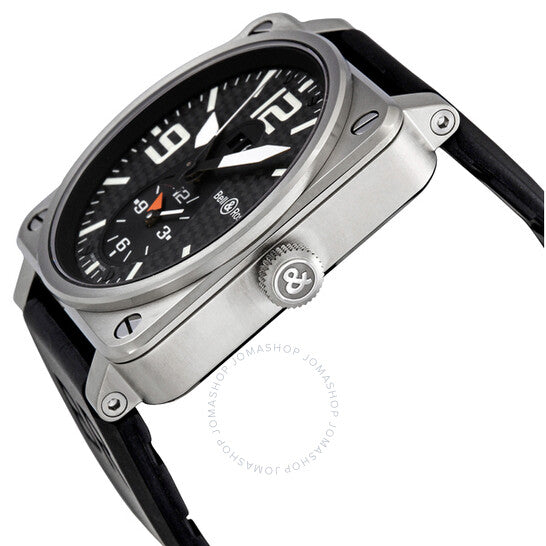 Bell And Ross, Aviation GMT Carbon Fiber Dial Men's Watch BR0351-GMT