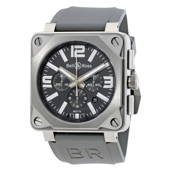Bell And Ross, Aviation Pro Titanium Chronograph Men's Watch BR0194-PRO-TI