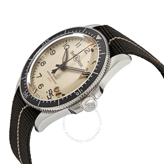 Bell And Ross, Automatic Beige Dial Men's Watch