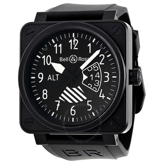Bell And Ross, Big Date Altimeter Automatic Black Dial Men's Watch