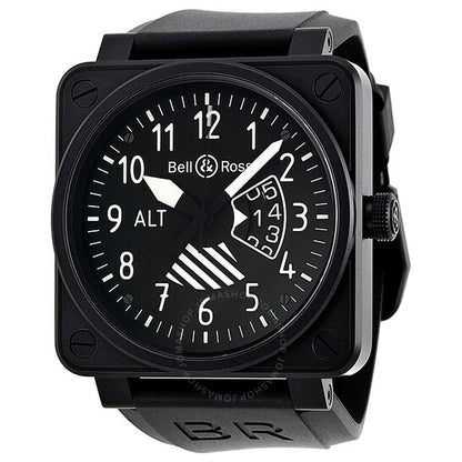 Bell And Ross, Big Date Altimeter Automatic Black Dial Men's Watch
