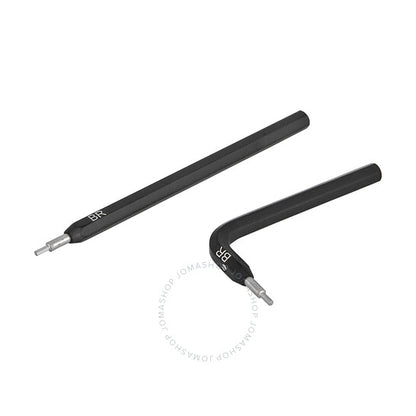 ساعة بيل آند روس للرجال، مينا سوداء، مصنوعة من الفولاذ المقاوم للصدأ