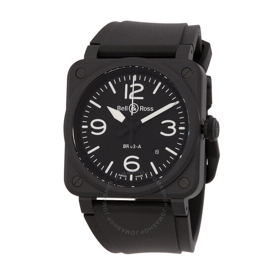 Bell And Ross, BR 03 Automatic Black Dial Men's Watch