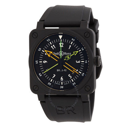 Bell And Ross, BR 03-92 Radiocompass Automatic Black Dial Men's Watch