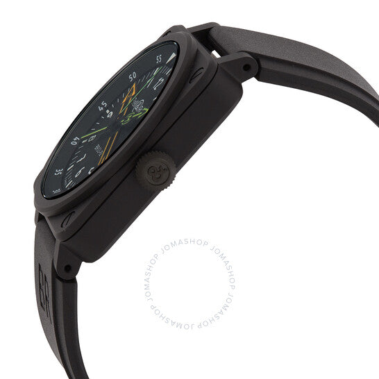 Bell And Ross, BR 03-92 Radiocompass Automatic Black Dial Men's Watch