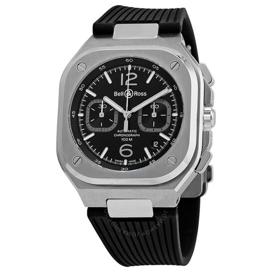 Bell And Ross, BR 05 CHRONO Chronograph Automatic Black Dial Men's Watch