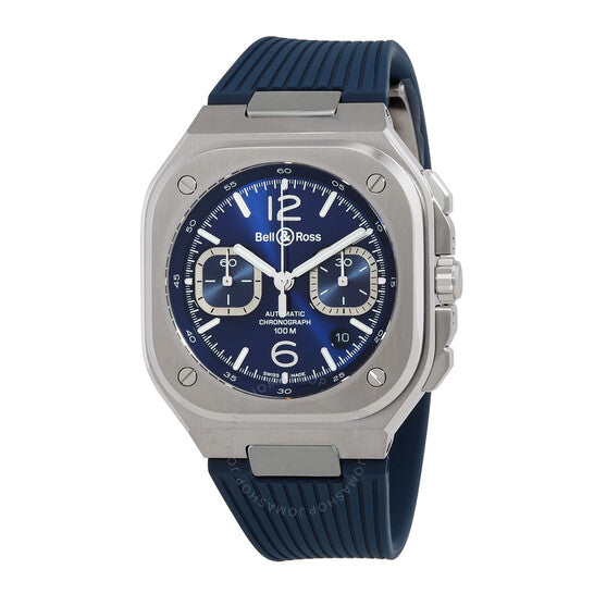Bell And Ross, BR 05 Chronograph Automatic Blue Dial Men's Watch