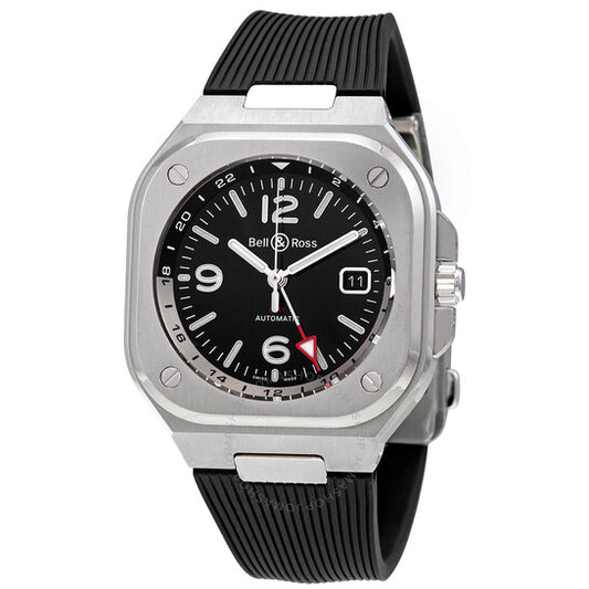 Bell And Ross, BR 05 GMT Automatic Black Dial Men's Watch