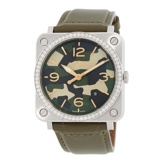 Bell And Ross, BR S Quartz Diamond Men's Watch