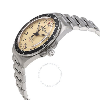 Bell And Ross, BR V2 Automatic Beige Dial Men's Watch
