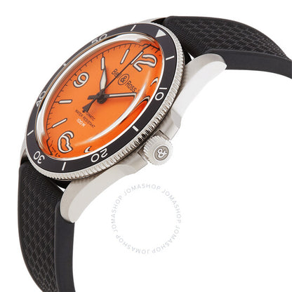 Bell And Ross, BR V2-92 Automatic Orange Dial Men's Watch