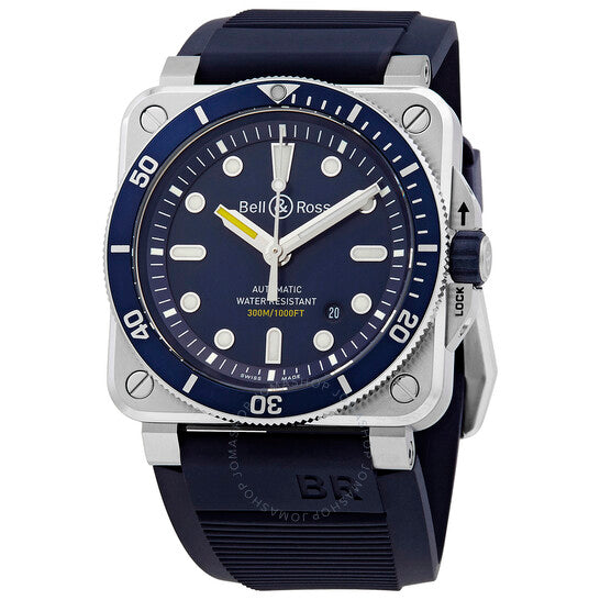 Bell And Ross, BR03-92 Diver Automatic Blue Dial Men's Watch
