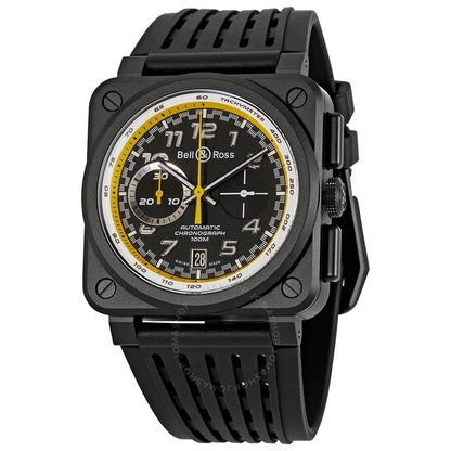 Bell And Ross, BR03-94 Chronograph Automatic Black Dial Men's Watch