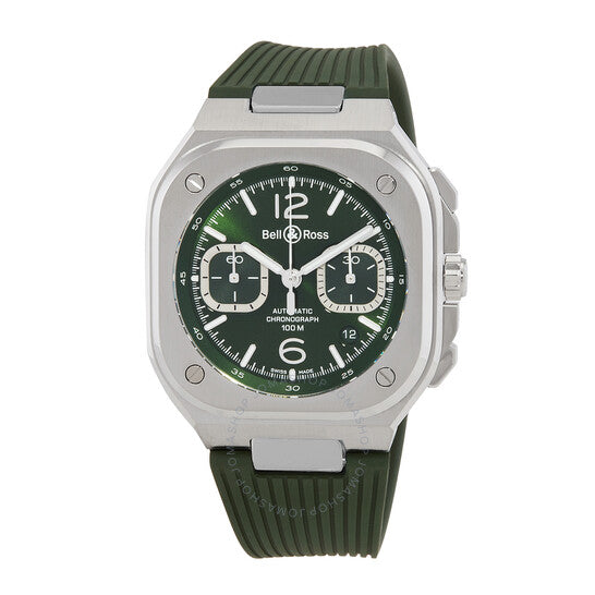 Bell And Ross, BR05 Chronograph Automatic Men's Green Sunray Watch