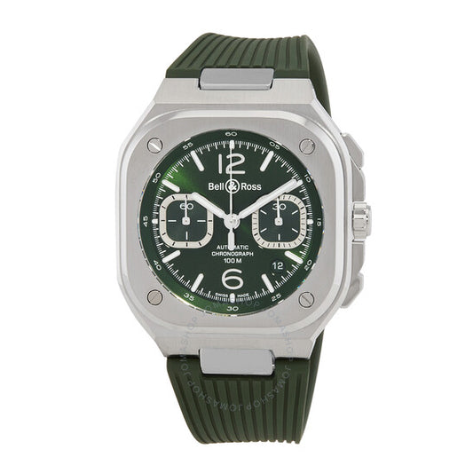 Bell And Ross, BR05 Chronograph Automatic Men's Green Sunray Watch