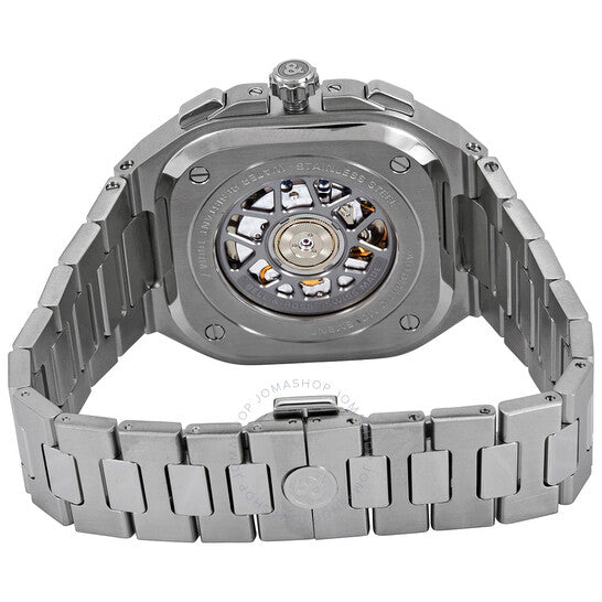 ساعة بيل آند روس كرونوغراف أوتوماتيكية للرجال بمينا أزرق