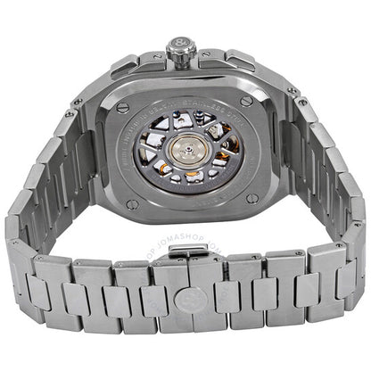 ساعة بيل آند روس كرونوغراف أوتوماتيكية للرجال بمينا أزرق