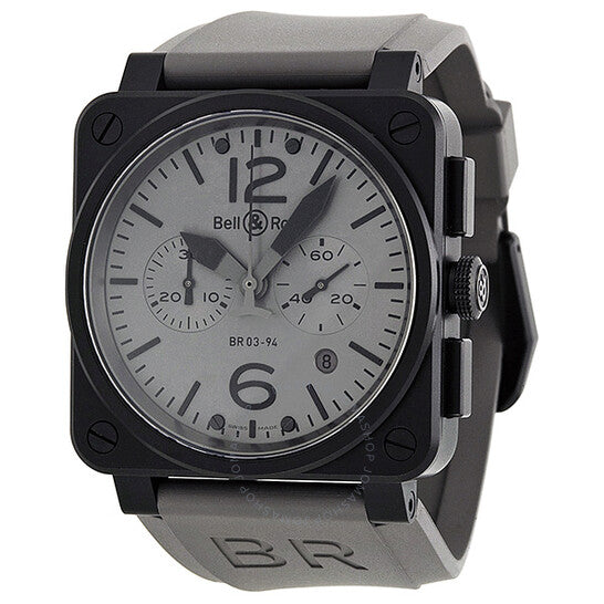 Bell And Ross, Commando Automatic Chronograph Dark Grey Men's Watch