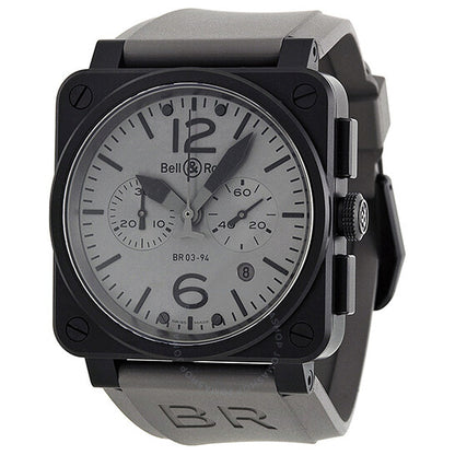 Bell And Ross, Commando Automatic Chronograph Dark Grey Men's Watch