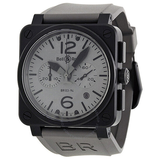 Bell And Ross, Commando Automatic Chronograph Dark Grey Men's Watch