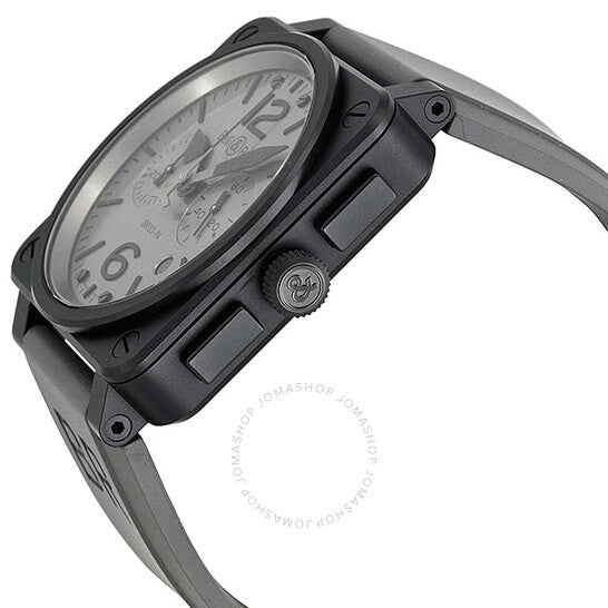 Bell And Ross, Commando Automatic Chronograph Dark Grey Men's Watch