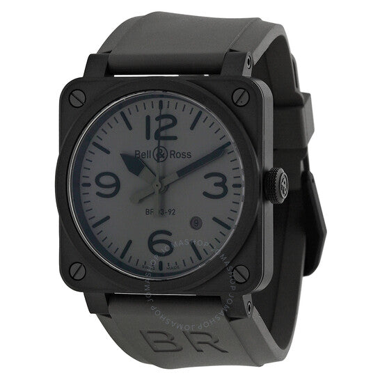Bell And Ross, Commando Automatic Grey Dial Men's Watch R0392-COMMANDOCE