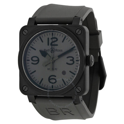 Bell And Ross, Commando Automatic Grey Dial Men's Watch R0392-COMMANDOCE