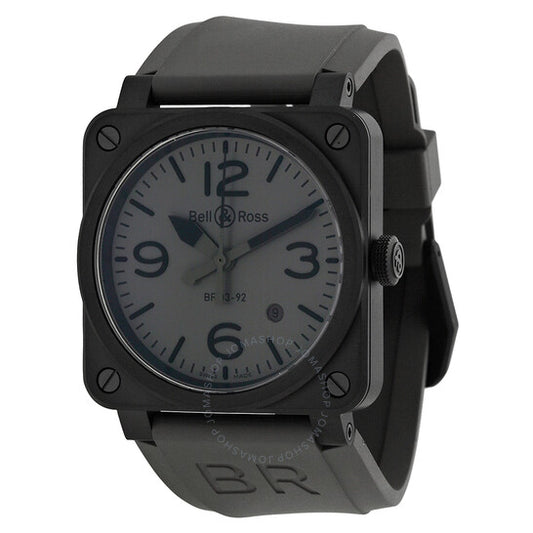 Bell And Ross, Commando Automatic Grey Dial Men's Watch R0392-COMMANDOCE