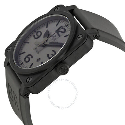 Bell And Ross, Commando Automatic Grey Dial Men's Watch R0392-COMMANDOCE