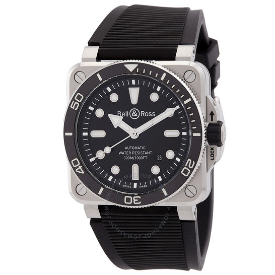 Bell And Ross, Diver Automatic Black Dial Men's Watch