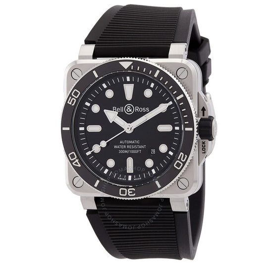 Bell And Ross, Diver Automatic Black Dial Men's Watch