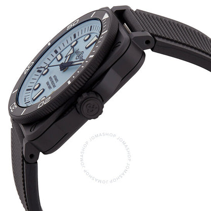 ساعة بيل آند روس دايفر أوتوماتيكية للرجال بمينا أزرق