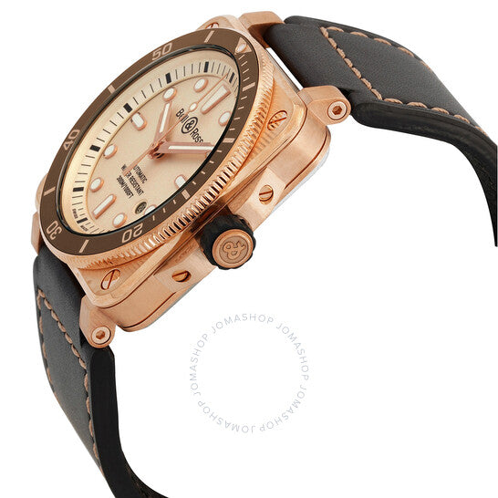 Bell And Ross, Diver White Bronze Automatic White Dial Men's Watch