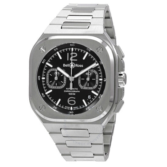 Bell And Ross, Instruments Chronograph Automatic Black Dial Men's Watch
