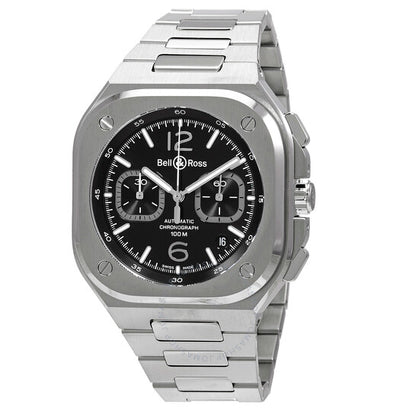 Bell And Ross, Instruments Chronograph Automatic Black Dial Men's Watch