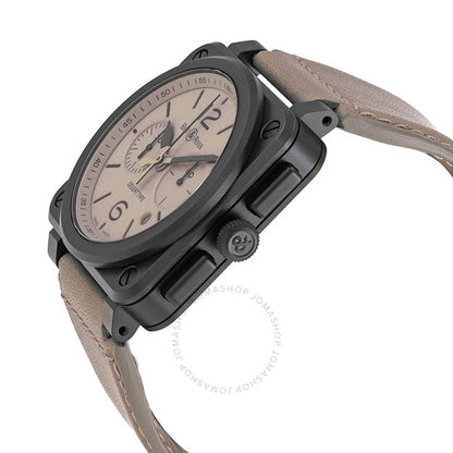 ساعة بيل آند روس كرونوغراف أوتوماتيكية للرجال