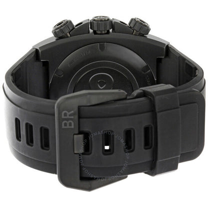 Bell And Ross, Marine Black Dial Chronograph 44MM Men's Watch BR0294-BL-CB