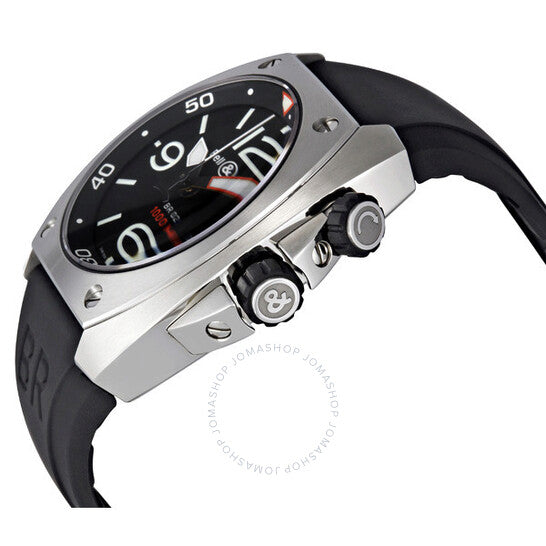 Bell And Ross, Marine Black Dial Steel Case Men's Watch BR0292-STEEL