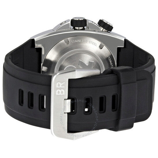 Bell And Ross, Marine Black Dial Steel Case Men's Watch BR0292-STEEL
