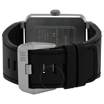 ساعة بيل آند روس أوتوماتيك أوفيس للرجال بمينا أسود