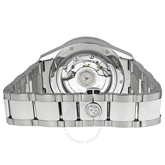 Bell And Ross, Officer Automatic Chronograph Silver Dial Men's Watch BR126-WH-ST-SS