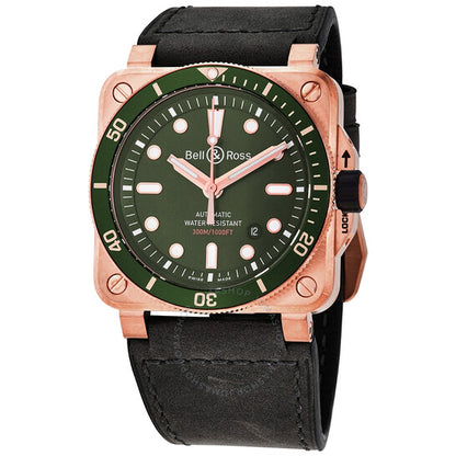 Bell And Ross, Olive Green Dial Automatic Men's Limited Edition Watch
