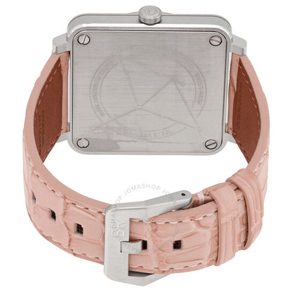 Bell And Ross, Pink Diamond Eagle Quartz Pink Dial Ladies Watch