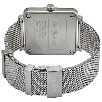 ساعة بيل آند روس للرجال، كوارتز، مينا سوداء