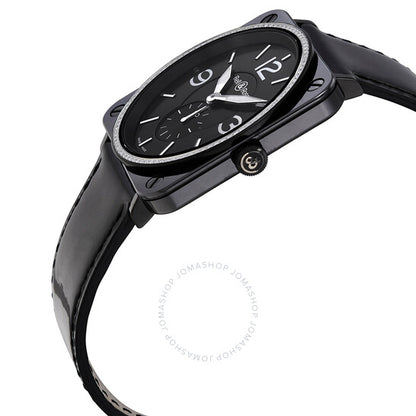 بيل آند روس، كوارتز، مينا سوداء مرصعة بالألماس