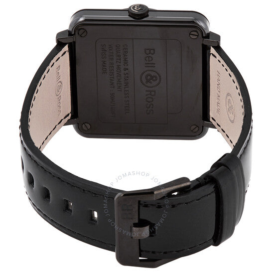 بيل آند روس، كوارتز، مينا سوداء مرصعة بالألماس