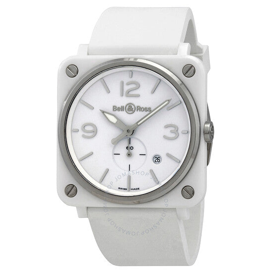 Bell And Ross, Quartz White Dial Men's Watch